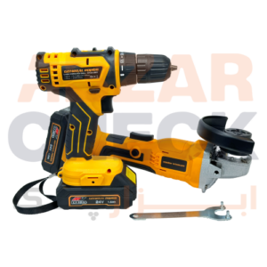 کیت دریل و فرز شارژِی24 ولت GENERAL POWER STCD-2001+B