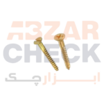 پیچ چوب طلایی 12*2.5